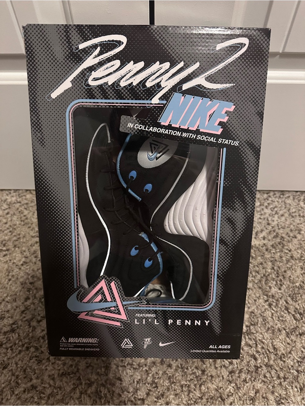 Social Status x Nike Air Penny 2 "Playground Black" - Picture 2 of 6